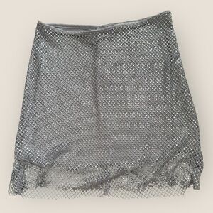 WeWoreWhat - Crystal Mini Skirt – Size 0 (NWT)
